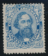 * 1888 Forgalmi Sor Záróértéke, Bartolomé Mitre Tábornok Mi.62 (Mi. EUR 120,-) - Other & Unclassified