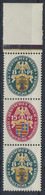 * 1928-1929 Segélybélyeg, Címer Füzetösszefüggés Mi S51 L - Other & Unclassified