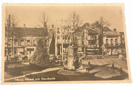 #279 - Tilburg, Heuvel Met Standbeeld 1957 (NB) - Tilburg