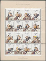 ** 1989 Madarak Kisív, Birds Minisheet Mi 397-400 - Other & Unclassified