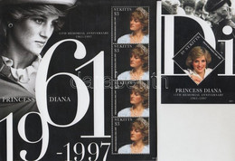 ** 2012 Diana Hercegnő Halálának 15. évfordulója Kisív + Blokk - Sonstige & Ohne Zuordnung
