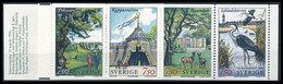** 1996 A Stockholmi Skanzen Bélyegfüzet, The Stockholm Skanzen Stamp-booklet Mi 1955-1958 - Autres & Non Classés