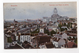 BRUXELLES * BELGIQUE * PANORAMA AVEC LE PALAIS DE JUSTICE * Carte Colorisée - Aeroporto Bruxelles