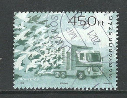 Hongarije 2015 Yv Uit Blok 360, Hoge Waarde,   Gestempeld - Used Stamps