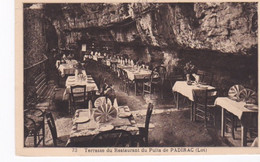 Terrasse Du Restaurant Du Puits De Padirac - Hotels & Restaurants