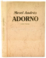 Mezei András: Adorno. Zsidó Versek. Fekete-fehér Illusztrációkkal. Bp., 1994, Belvárosi Könyvkiadó. Kiadói Kartonált Pap - Unclassified