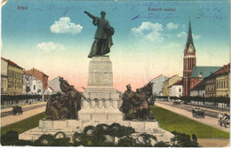 T4 1916 Arad, Kossuth Szobor. Kerpel Izsó Kiadása / Statue, Monument (EM) - Unclassified