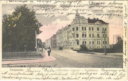 T2/T3 1905 Temesvár, Timisoara; Gyárváros, Liget út / Fabrica, Street - Unclassified