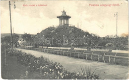 T3 Vízakna, Salzburg, Ocna Sibiului; Park Részlet A Kilátóval / Park, Lookout Tower (EB) - Unclassified