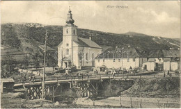 T2/T3 1915 Alsóverecke, Niznije Verecki, Nizsnyi Vorota, Nyzhni Vorota; Templom, Híd, Piac / Church, Bridge, Market (fl) - Non Classificati