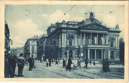 T2/T3 1925 Brno, Brünn; Divadlo / Theatre, Street View (EK) - Unclassified