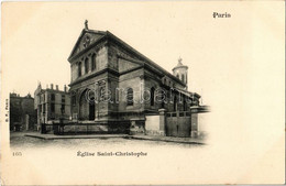 ** T2/T3 Paris, Église Saint-Christophe / Church (EK) - Unclassified