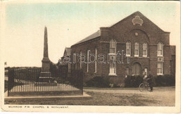 ** T2/T3 Murrow (Wisbech, Cambridgeshire); Chapel & Monument, Man With Bicycle (EK) - Non Classificati