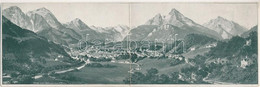 T2/T3 1899 Bad Reichenhall, Folding Panoramacard (EK) - Unclassified