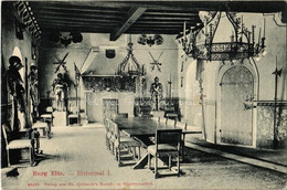 T1/T2 1919 Burg Eltz, Rittersaal / Castle Interior, Knights Hall - Unclassified