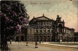 T2/T3 1908 Dresden, Kgl. Opernhous / Opera House (EK) - Unclassified