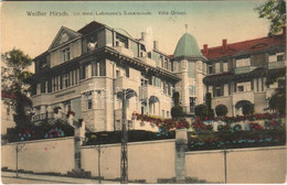 * T2/T3 Dresden, Weisser Hirsch (Weißer Hirsch); Dr. Med. Lahmann's Sanatorium, Villa Urvasi (fl) - Non Classés