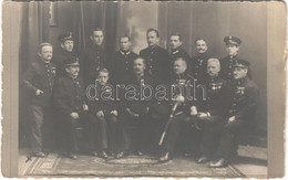 ** T2 WWI Austro-Hungarian K.u.K. Military Officers. Fotograf Atelier Pechan (Urfahr) Photo - Unclassified