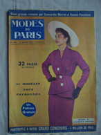 Ancien - Revue Modes De Paris Modèle De Jacques Griffe N° 244 17 Août 1951 - Mode