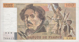 Franciaország 1986. 100Fr T:III Tűly. France 1986. 100 Francs C:F Needle Hole Krause 152.b - Unclassified