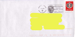 Monaco 2014, Exhibition / Exposition Monaco (postmark) On A Circulated Cover. - Briefe U. Dokumente