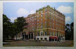 ►  HALIFAX  Canada -  LORD NELSON Hotel   &  1796 Martello Tower (1950s Recto Verso Carte De Dépliant Tourist Flyer) - Halifax