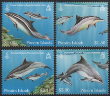 Pitcairn 2012 - Mi-Nr. 851-854 ** - MNH - Delphine / Dolphins - Pitcairn