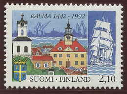 Finlande - Finnland - Finland 1992 Y&T N°1133  - Michel N°1168 *** - 2,10m Rauma - Unused Stamps