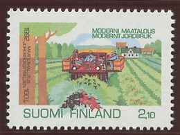 Finlande - Finnland - Finland 1992 Y&T N°1146  - Michel N°1180 *** - 2,10m Agriculture Moderne - Unused Stamps