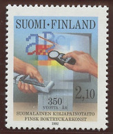 Finlande - Finnland - Finland 1992 Y&T N°1160  - Michel N°1194 *** - 2,10m Imprimerie - Unused Stamps