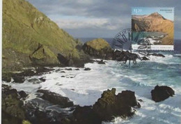 Australian Antarctic Territory 2010 Macquarie Island,Caroline Cove,maximum Card - Tarjetas – Máxima