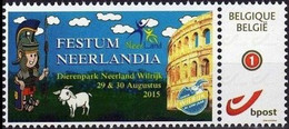 DUOSTAMP** / MYSTAMP** - Fête Neerlandia Parc Animalier Neerland Wilrijk 29-30 Août 2015 / Festum Neerlandia Dierenpark - Farm