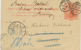 GB 1894 QV 1d Orangered VFU Pc Duplex-cancel "LONDON-N.W. / N.W / 4" LATEST USE - Storia Postale