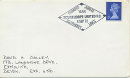 GB 1972 Diamond Jubilee Year Scunthorpe United F.C. Scunthorpe, Lincs FOOTBALL - Storia Postale