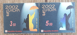 Croatie - YT N°575, 576 - EUROPA / Le Cirque - 2002 - Neuf - Croatia