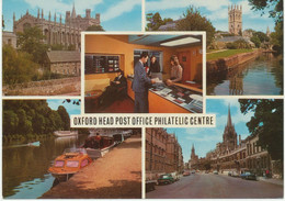 GB Ca. 1960 Superb Mint Rare Postcard OXFORD HEAD POST OFFICE PHILATELIC CENTRE - Poste & Facteurs