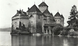 03 - 2021 - SUISSE - CANTON DE VAUD - VEYTAUX - CHILLON  CPSM PF Ou GF NB - Château De - - Veytaux