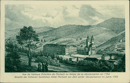 68 MURBACH / Vue De L'abbaye Princière / - Murbach