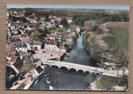 CPSM 86 - LA TRIMOUILLE - Le Pont , Le Moulin - Vue Générale - TB PLAN Cours D'eau + Centre Village à Gauche - La Trimouille