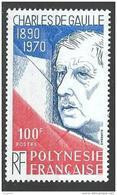 Polynésie YT 159 " Général De Gaulle " 1980 Neuf** - Unused Stamps