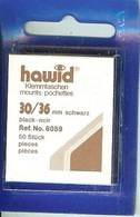 Hawid - Pochettes 30x36 Fond Noir - Fächer