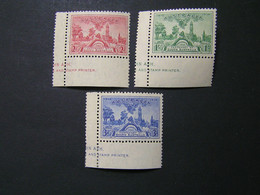 AUSTRALIA 1936  GIBBONS No 161-163 Gentenary Of South Australia  MNH.. - Neufs