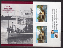 Australia 2003 150th Anniversary Of Murray River Shipping Self-adhesive Booklet Of 10, MNH, SG 2316/20 - Mint Stamps