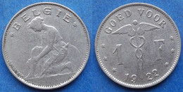 BELGIUM - 1 Franc 1922 Dutch KM# 90 Albert I (1909-1934) - Edelweiss Coins - Sin Clasificación