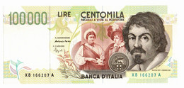 Italia - 100.000 Lire 1997 Caravaggio - Serie Sostitutiva XB    ---- - 100000 Liras