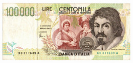 Italia - 100.000 Lire 1997 Caravaggio - Serie Sostitutiva XC     ---- - 100000 Lire