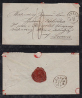 Poland Ca 1864 Cover RZESZOW To LEMBERG Lwiw Ukraine - ...-1860 Vorphilatelie