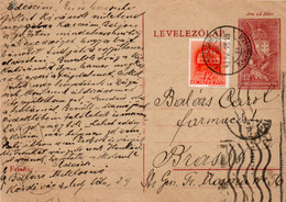 A1137- LEVELEZO-LAP  STATIONERY STAMPED 1943  STAMP HUNGARY MILITARY POSTCARD 2WW - Postwaardestukken