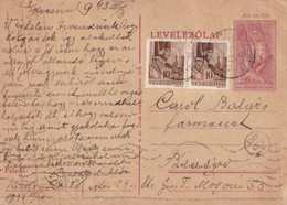 A1138- LEVELEZO-LAP  STATIONERY STAMPED 1943  STAMP HUNGARY MILITARY POSTCARD 2WW - Postal Stationery