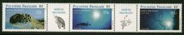 Polynésie YT 485 à 487 " Faune Marine " 1995 Neuf** - Unused Stamps
